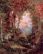 Moran, Thomas The Autumnal Woods oil painting reproduction